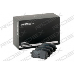 stabdžių trinkelių rinkinys, diskinis stabdys
                                RIDEX                                       