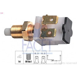 stabdžių žibinto jungiklis Made in Italy - OE Equivalent
                                FACET                            