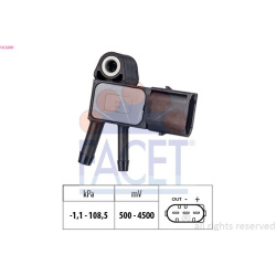 jutiklis, išmetimo slėgis Made in Italy - OE Equivalent
                                FACET                              