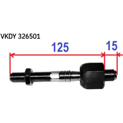 Vairo traukė be antgalio
                                SKF                                                VKDY 326501, SKF