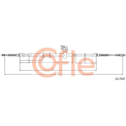 trosas, stovėjimo stabdys
                                COFLE                                                92.10.7547, N
