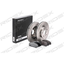 stabdžių rinkinys, diskiniai stabdžiai
                                RIDEX                                              