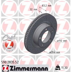 stabdžių diskas (1vnt) SPORT Z
                                ZIMMERMANN                                                59
