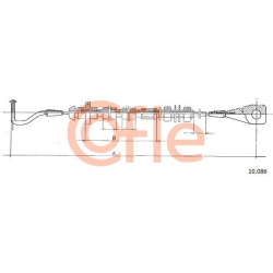 akceleratoriaus trosas
COFLE 92.10.086, Nenuro