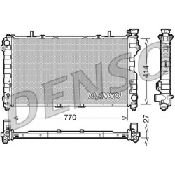radiatorius, variklio aušinimas
                                DENSO                                DRM06011, DENSO, DRM060