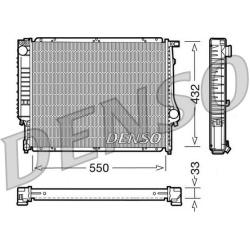 radiatorius, variklio aušinimas
                                DENSO                                                DRM0502