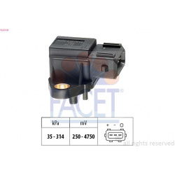 jutiklis, įsiurbimo kolektoriaus slėgis Made in Italy - OE Equivalent
                                FACET                