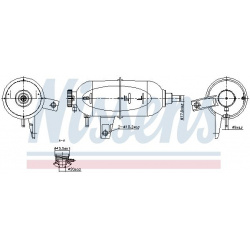 išsiplėtimo bakelis, aušinimo skystis ** FIRST FIT **
                                NISSENS                             