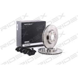 stabdžių rinkinys, diskiniai stabdžiai
                                RIDEX                                3405B0064, Nen