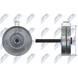 kreipiantysis skriemulys, V formos rumbuotas diržas
                                NTY-SPEC                                