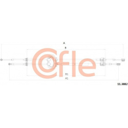 Trosas, neautomatinė transmisija
                                COFLE                                                92.11.