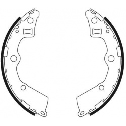 stabdžių trinkelių komplektas
                                MINTEX                                                MFR666