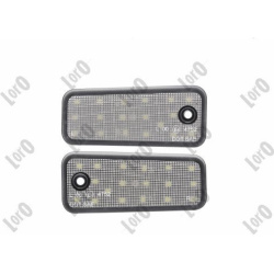 Valstybinio numerio apšvietimas LORO TUNING
                                ABAKUS                                          