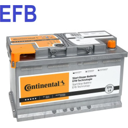 starterio akumuliatorius START-STOP-BATTERY EFB
                                CONTINENTAL                                  