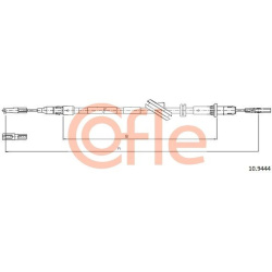 trosas, stovėjimo stabdys
                                COFLE                                                92.10.9444, N