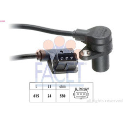 jutiklis, alkūninio veleno impulsas Made in Italy - OE Equivalent
                                FACET                     