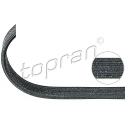 V formos rumbuoti diržai
                                TOPRAN                                                100 124, Nenu