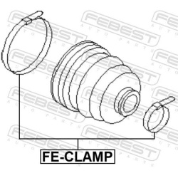 tvirtinimo spaustukas
                                FEBEST                                FE-CLAMP, Nenurodytas gamintojas,