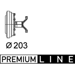 Sankaba, radiatoriaus ventiliatorius BEHR *** PREMIUM LINE ***
                                MAHLE                         