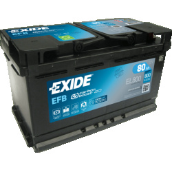 starterio akumuliatorius
                                EXIDE                                                EL800, EXIDE, E