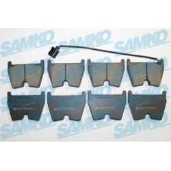 stabdžių trinkelių rinkinys, diskinis stabdys
                                SAMKO                                       