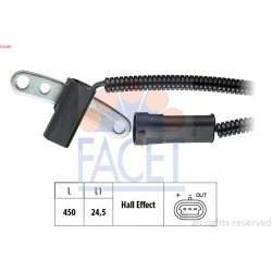 Jutiklis, variklio sūkių dažnis Made in Italy - OE Equivalent
                                FACET                       