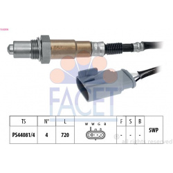 lambda jutiklis Made in Italy - OE Equivalent
                                FACET                                          