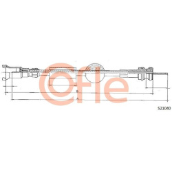 tachometro velenas
                                COFLE                                                92.S21040, Nenurodyta