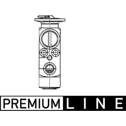 išsiplėtimo vožtuvas, oro kondicionavimas BEHR *** PREMIUM LINE ***
                                MAHLE                 