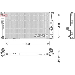 radiatorius, variklio aušinimas
                                DENSO                                                DRM0500