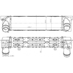 tarpinis suslėgto oro aušintuvas, kompresorius
                                NRF                                         