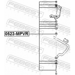 stabilizatoriaus traukė
                                FEBEST                                0523-MPVR, Nenurodytas gaminto