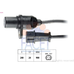 jutiklis, alkūninio veleno impulsas Made in Italy - OE Equivalent
                                FACET                     