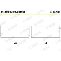 Švaistiklio indėklas
                                GLYCO                                                71-4066/4 0.25MM,