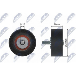 kreipiantysis skriemulys, V formos rumbuotas diržas
                                NTY-SPEC                                