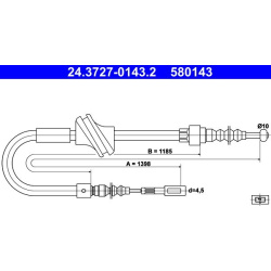 trosas, stovėjimo stabdys
                                ATE                                24-3727-0143-2, ATE, 24-3727-01