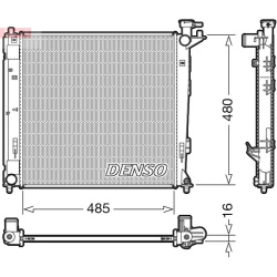 radiatorius, variklio aušinimas
                                DENSO                                                DRM4100