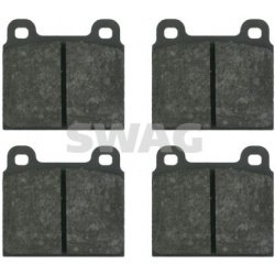 stabdžių trinkelių rinkinys, diskinis stabdys
                                SWAG                                        