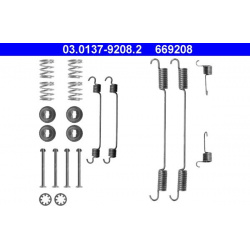 priedų komplektas, stabdžių trinkelės
                                ATE                                                