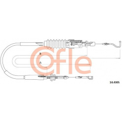 akceleratoriaus trosas
                                COFLE                                                92.14.4305, Nenur
