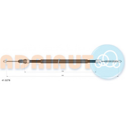 trosas, stovėjimo stabdys
                                ADRIAUTO                                                41.0279, A