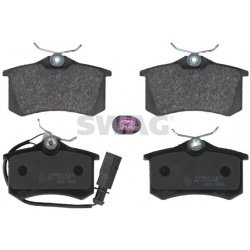 stabdžių trinkelių rinkinys, diskinis stabdys
                                SWAG                                        