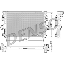 radiatorius, variklio aušinimas
                                DENSO                                                DRM3203
