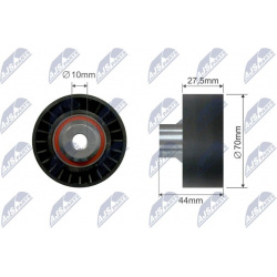 Kreipiantysis skriemulys, V formos rumbuotas diržas
                                                RNK-CT-065, NTY, RNK-CT-