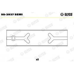 įvorės mažu galu, švaistiklis
                                GLYCO                                                55-393
