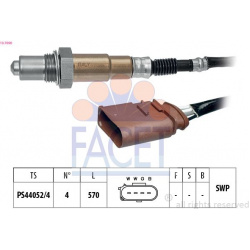 lambda jutiklis Made in Italy - OE Equivalent
                                FACET                                10.7090, F