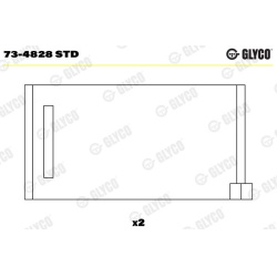 skirstomojo veleno įvorės
                                GLYCO                                                734828STD, G