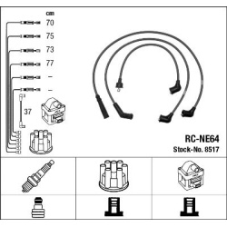uždegimo laido komplektas
                                NGK                                                8517, NGK, 8517