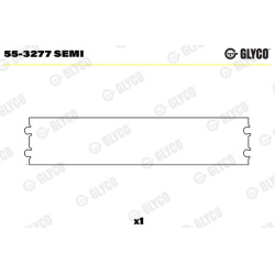 įvorės mažu galu, švaistiklis
                                GLYCO                                                55-327