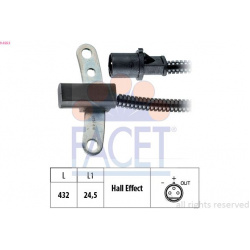 jutiklis, alkūninio veleno impulsas Made in Italy - OE Equivalent
FACET